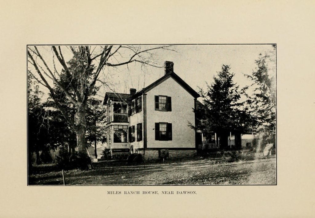 Miles Ranch House near Dawson