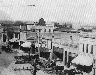 East side of Cairo's Main Street, about 1919